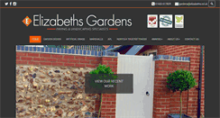 Desktop Screenshot of elizabethsgardens.co.uk